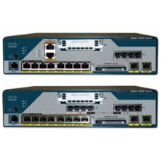 Маршрутизатор 1861,8-user SRST or CME, CUE, 4FXS, 4FXO, 8POE, SP Svcs, HWIC slot