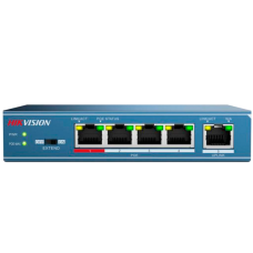 POE комутатор Hikvision DS-3E0105P-E