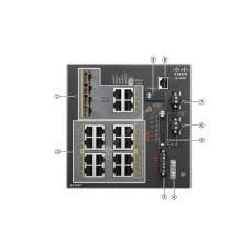 Комутатор Cisco IE-4000-8GT8GP4G-E