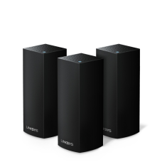 Linksys Velop Whole Home Intelligent Mesh WiFi (WHW0303B-EU) 3PK-Black