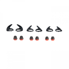 Набір аксесуарів Jabra Evolve 75e (3 пари EarWings + EarGels, чорний/червоний) (14101-69)