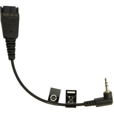 Кабель Jabra QD на штекер 2,5 мм (кутовий), 15 см (8800-00-46)