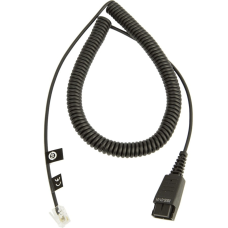 Витий кабель Jabra QD на RJ-10 0,5–2 м (8800-01-01)