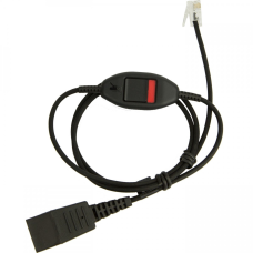 Кабель Jabra QD на RJ-10 з кнопкою mute, 0,8 м (8800-01-20)