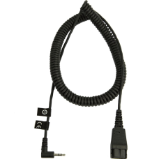 Кабель Jabra QD на 2,5 мм, спіральний, 0,5–2 м (8800-01-46)