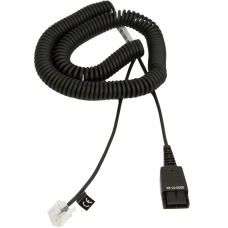Кабель Jabra QD на спеціальний роз’єм RJ45, спіральний, 0,5–2 м (8800-01-94)