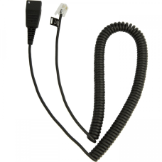 Кабель Jabra QD на RJ10, спіральний, 0,5–2 м (8800-01-37)