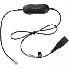 Смарт-кабель Jabra QD на RJ10, прямий, 0,8 м — з перемикачем для гарнітур STD (88001-99)