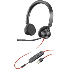 Гарнітура POLY BLACKWIRE C3325-M USB-A +3.5MM PLUG HS STEREO