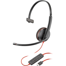 Гарнітура POLY BLACKWIRE C3210 USB-C HS MONO