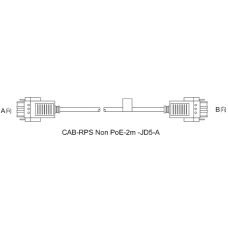 Кабель H3C CAB-RPS CAB-RPS Non PoE-2m-JD5-A