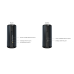 Orbi 970 Series Quad-band WiFi 7 Mesh 3-Pack, Black Edition