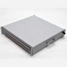 Скринька висувна 19" з замком, 2U (UA-SHF2U45G) Скринька висувна 19" з замком, 2U (UA-SHF2U45G)