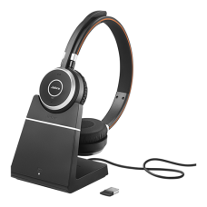 Jabra Evolve 65 SE, Link380a MS Stereo із зарядним пристроєм (6599-833-399)
