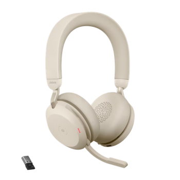 Jabra Evolve2 75 MS Stereo Beige USB-A (27599-999-998)