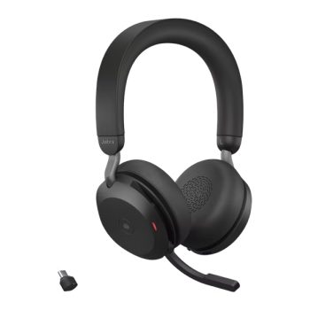 Jabra Evolve2 75, Link380c UC Stereo Black із зарядним пристроєм (27599-989-899)