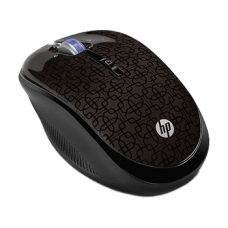 HP 2.4GHz Wireless Optical Mobile Mouse Black Cherry